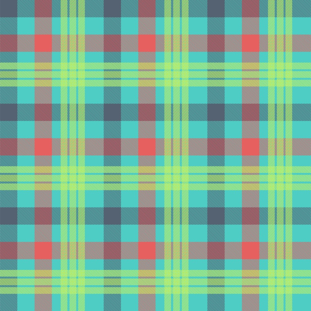 Vibrant Plaid Symphony