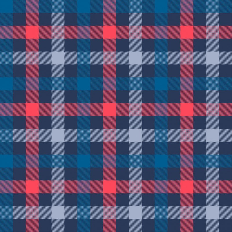 Vibrant Plaid Pattern With Intersecting Lines