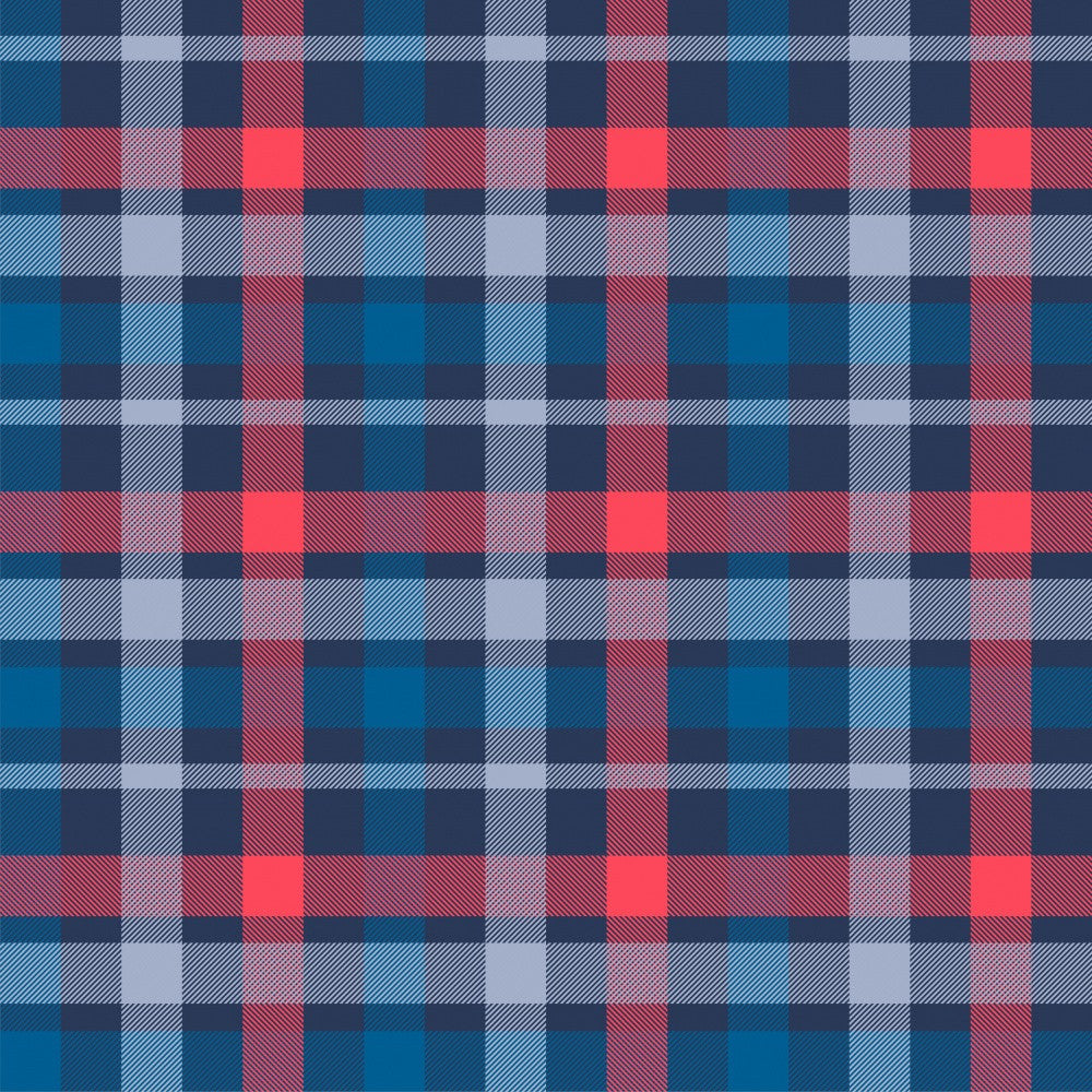 Vibrant Checkered Waves
