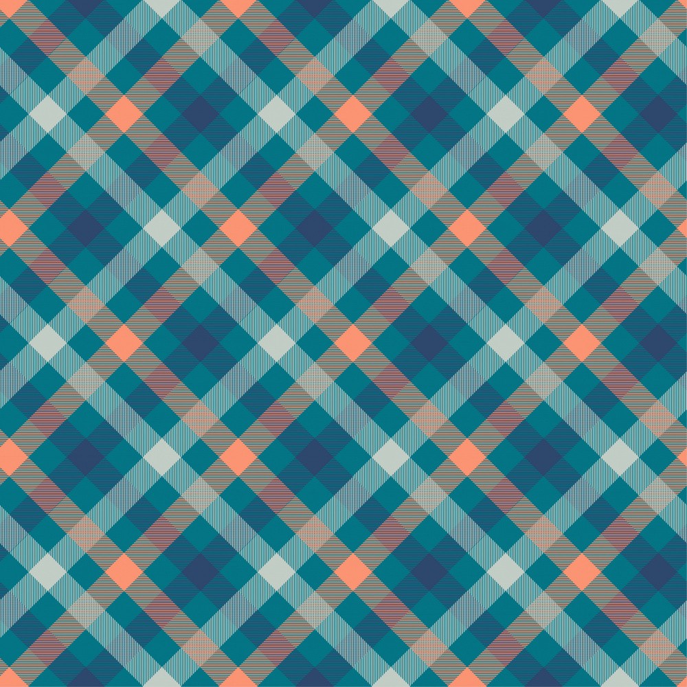 Vibrant Plaid Pattern