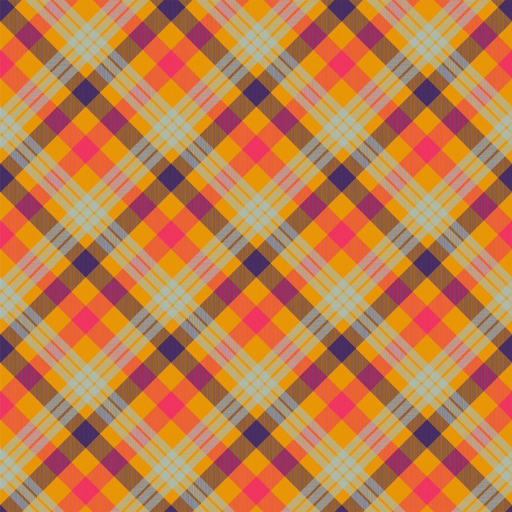 Vibrant Plaid Dance