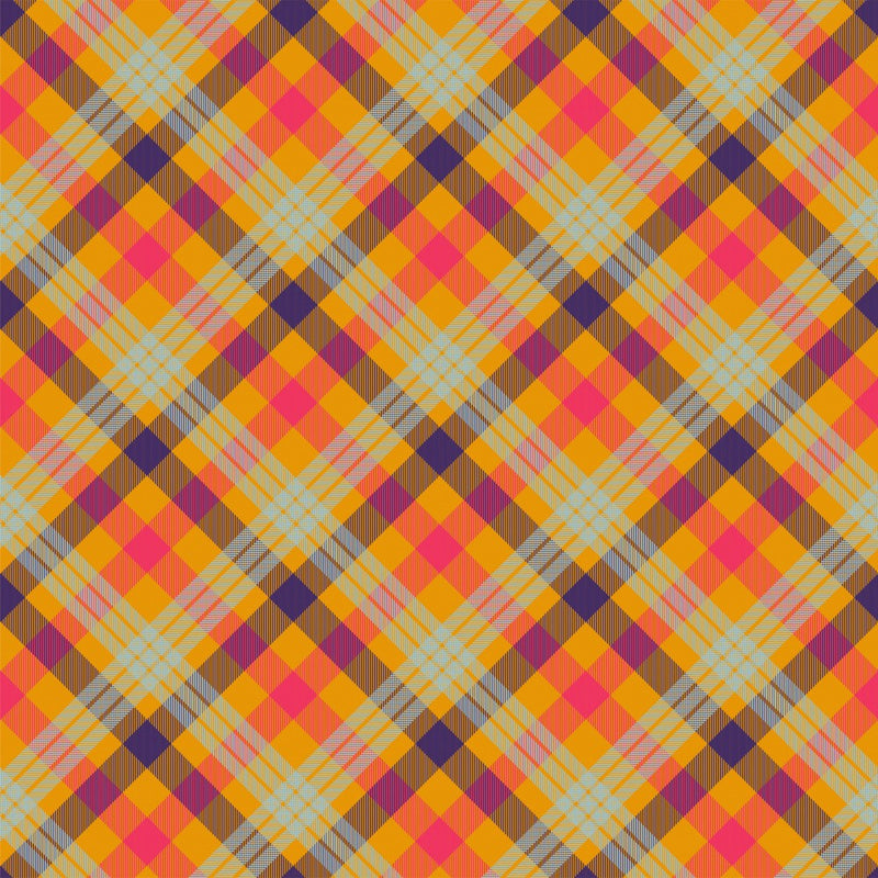 Vibrant Plaid Dance