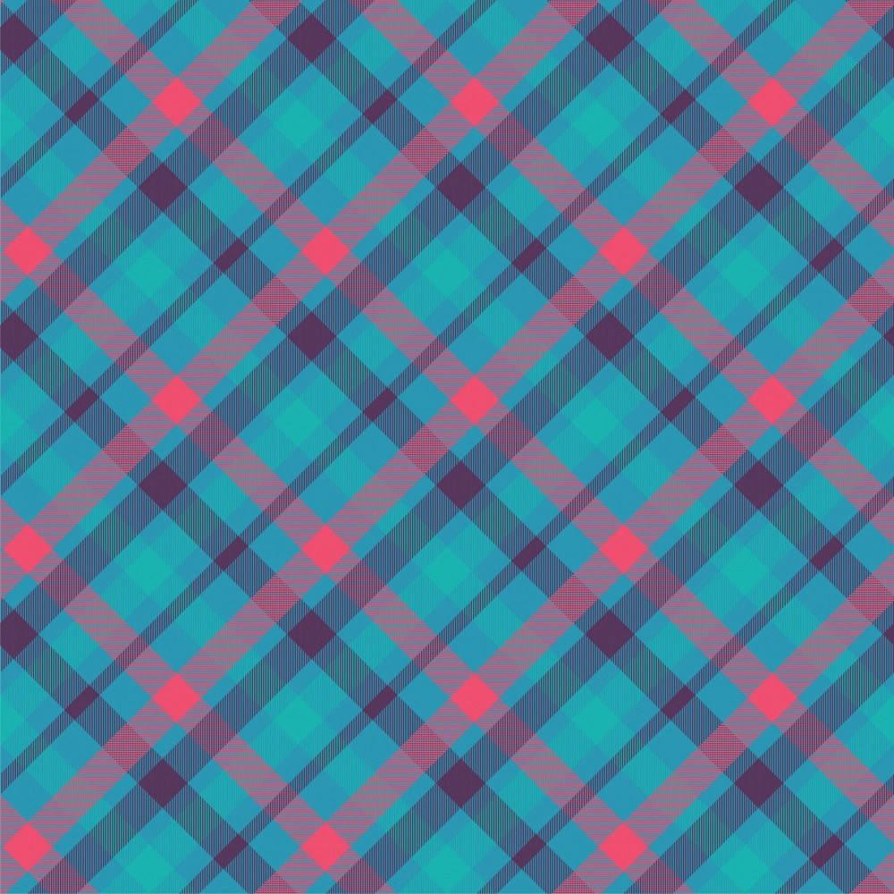 Vivid Plaid Harmony