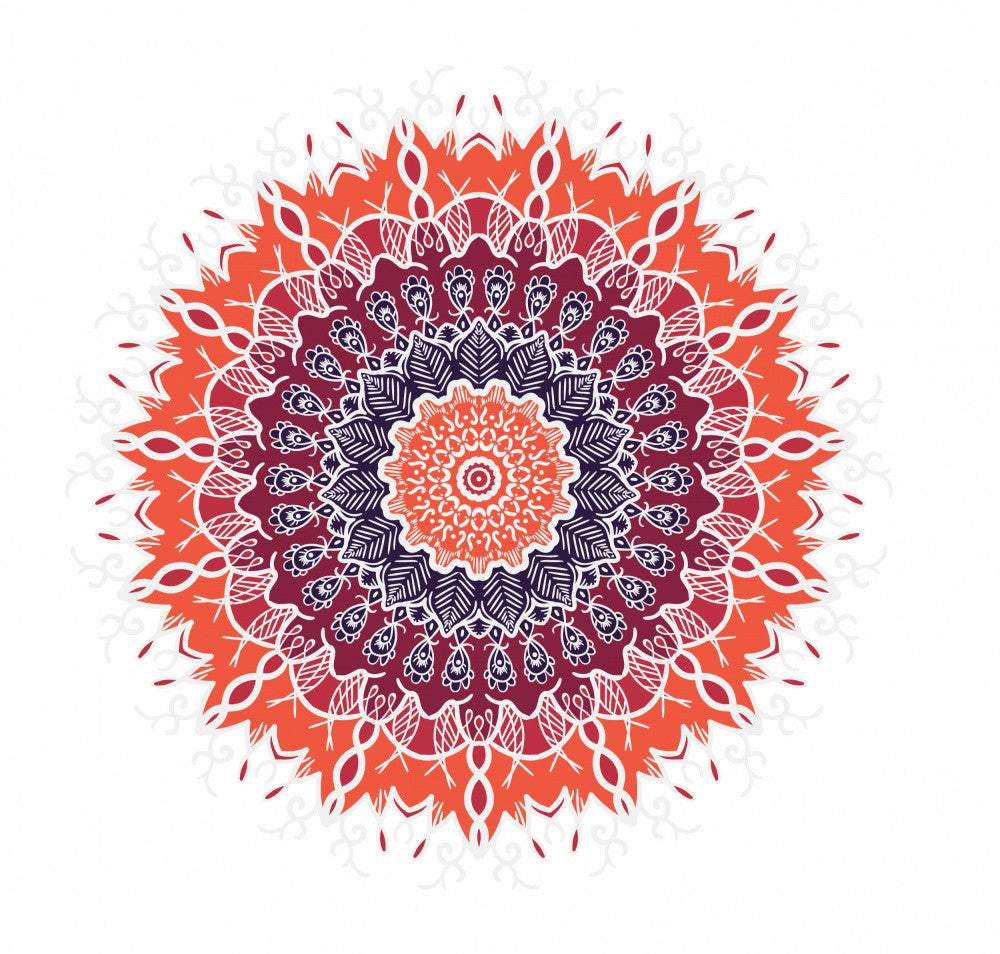 Mandala-Linienkunst-Muster