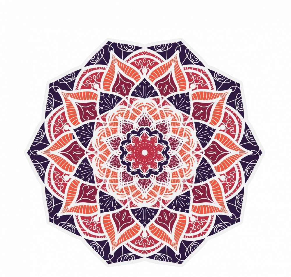 Mandala Design with Floral Pattern