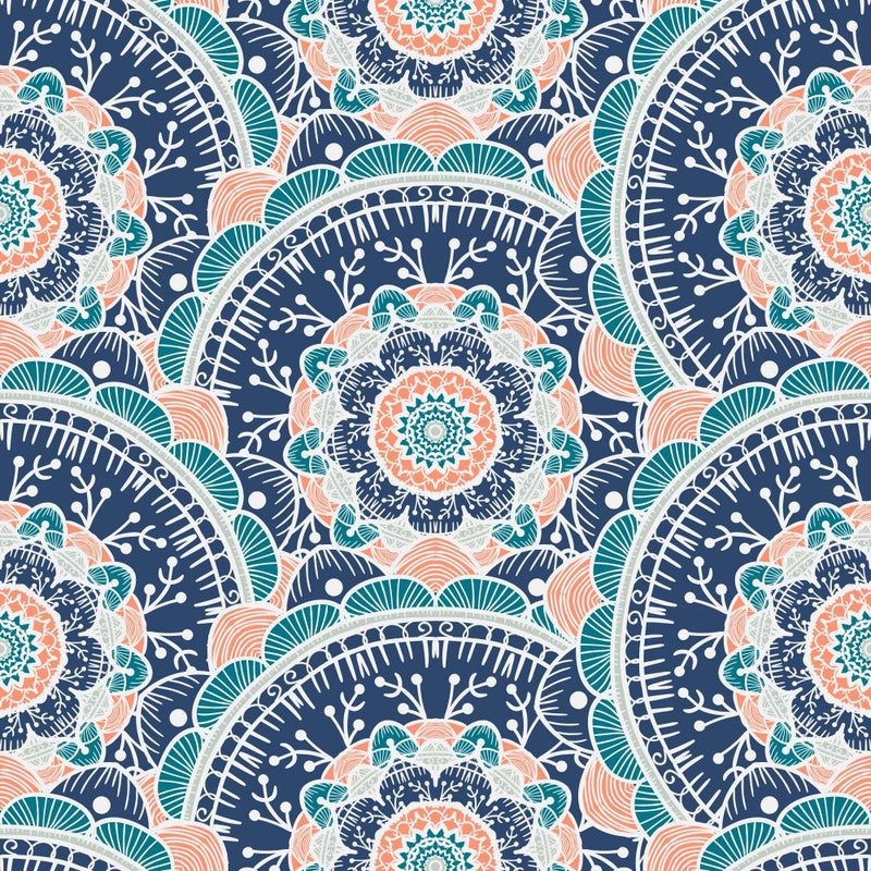 Mandala Line Art Pattern