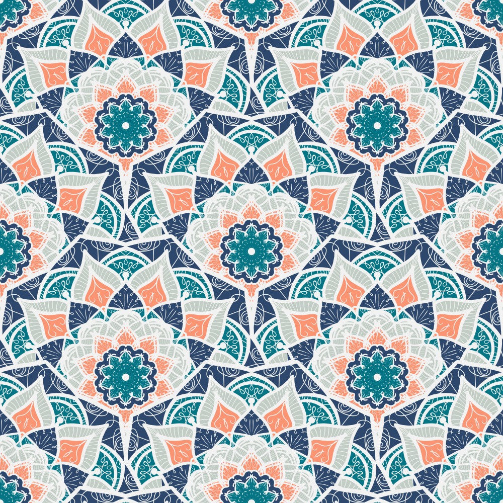 Mandala Line Art Pattern
