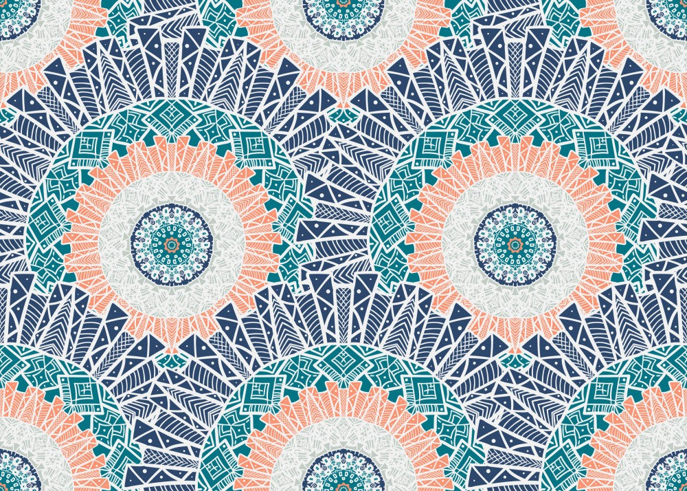 Mandala Line Art Pattern
