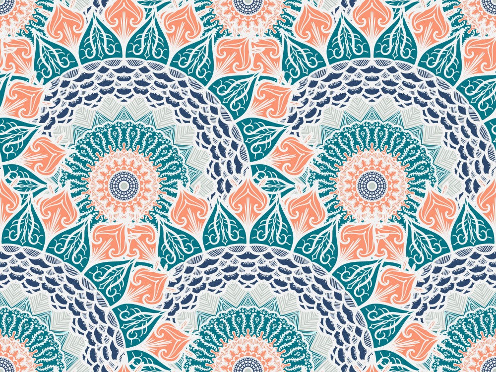 Mandala Line Art Pattern