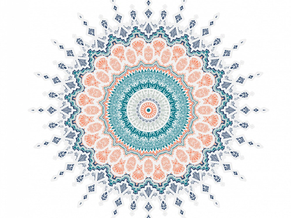 Mandala Line Art Pattern