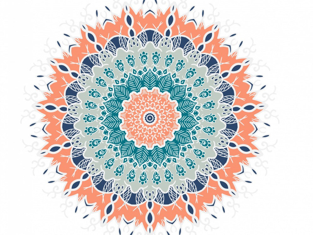 Mandala Line Art Pattern