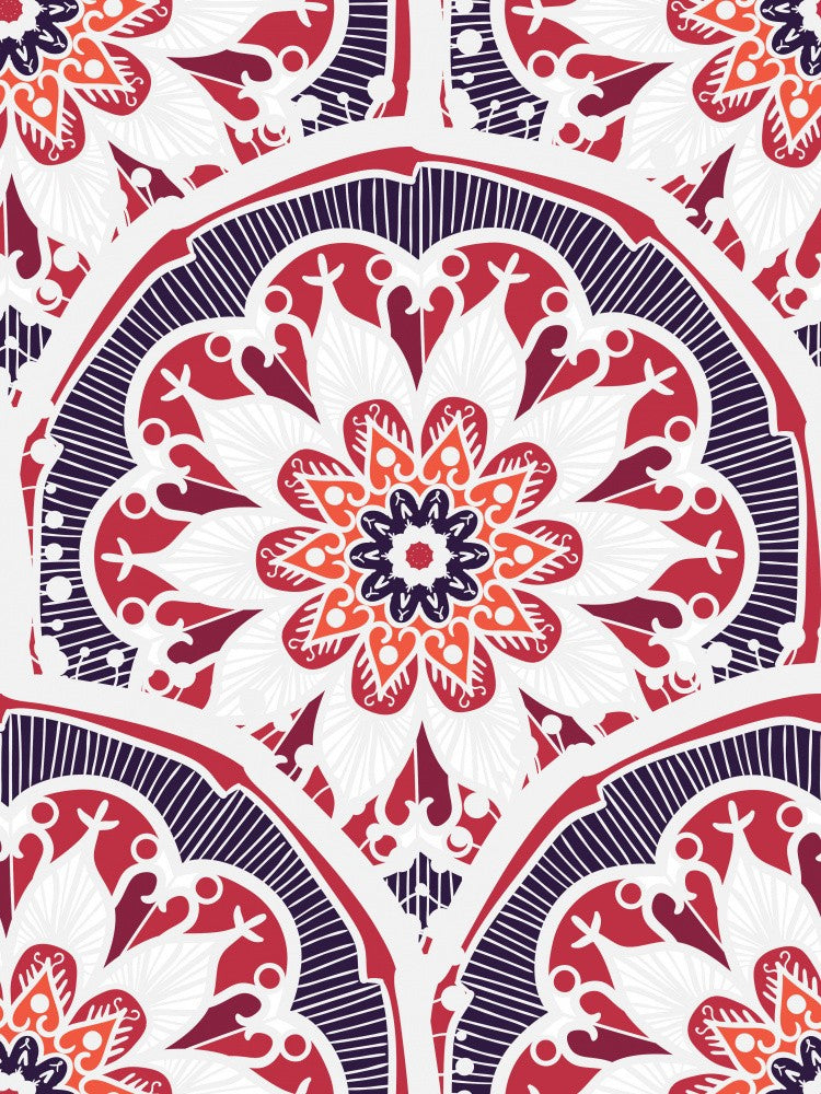 Abstract Mandala Line Art