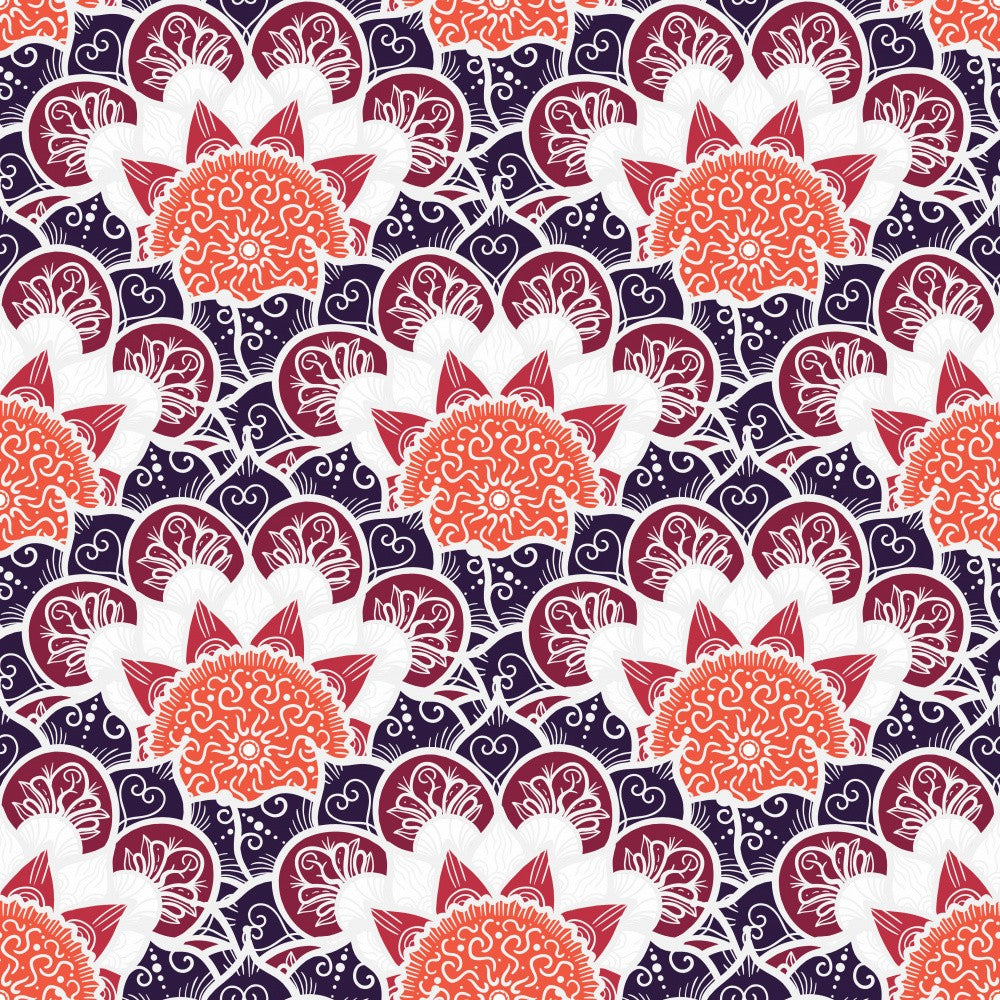 Vibrant Floral Pattern