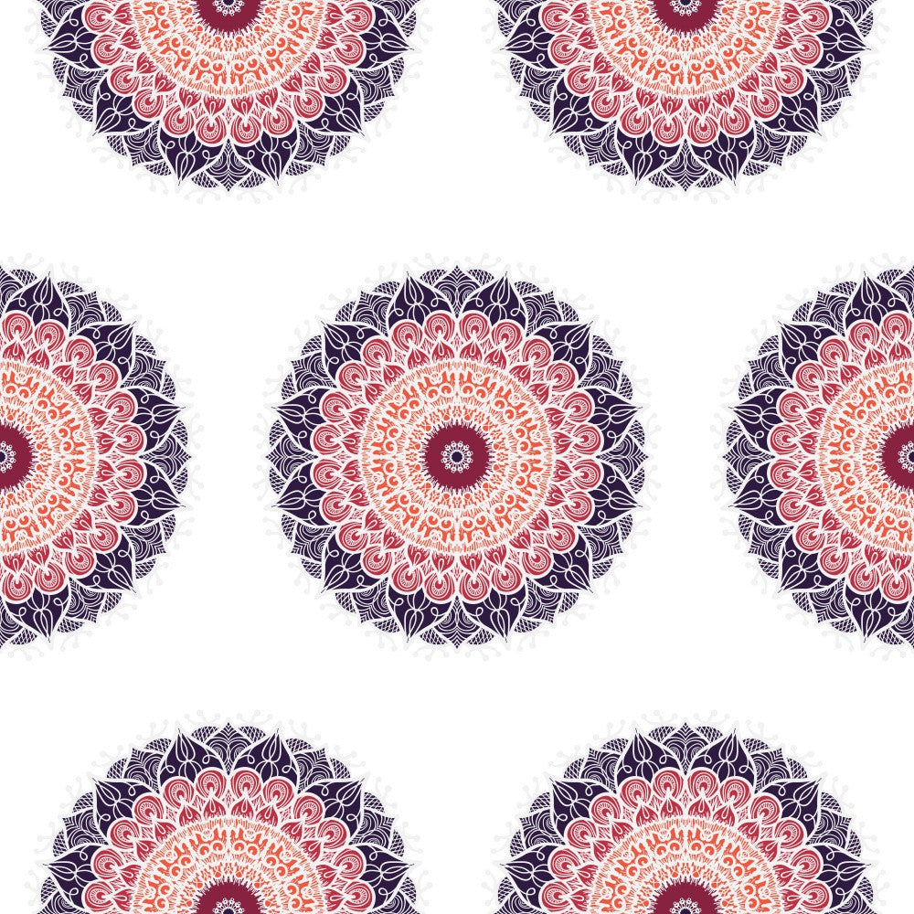 Abstract Mandala Line Art