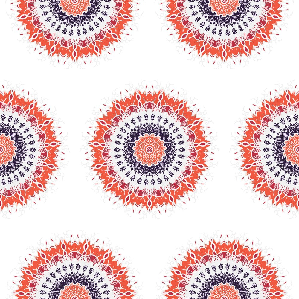 Abstract Mandala Line Art