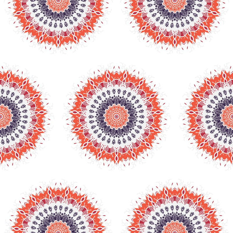 Abstract Mandala Line Art