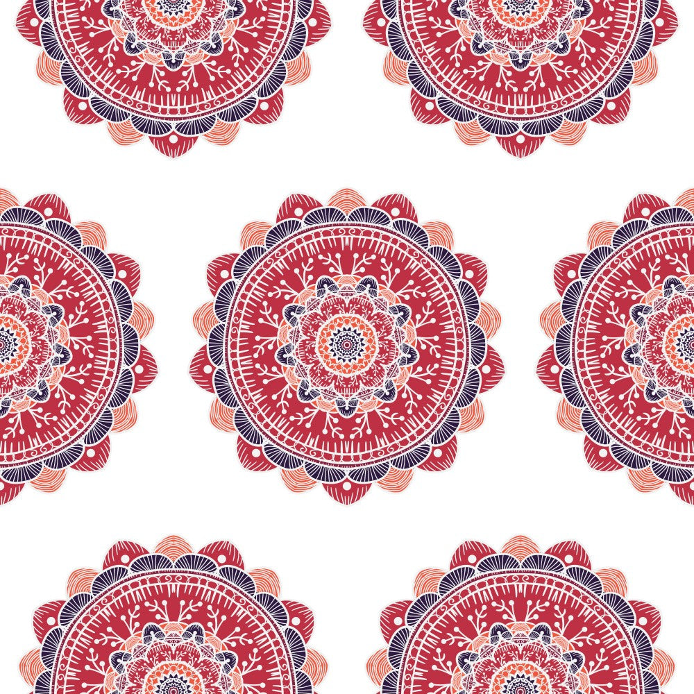 Abstract Mandala Line Art