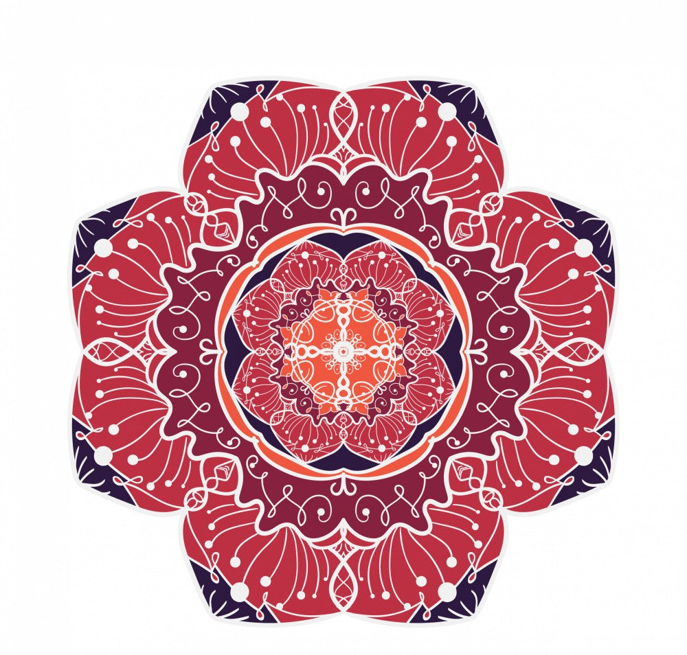 Abstract Mandala Line Art