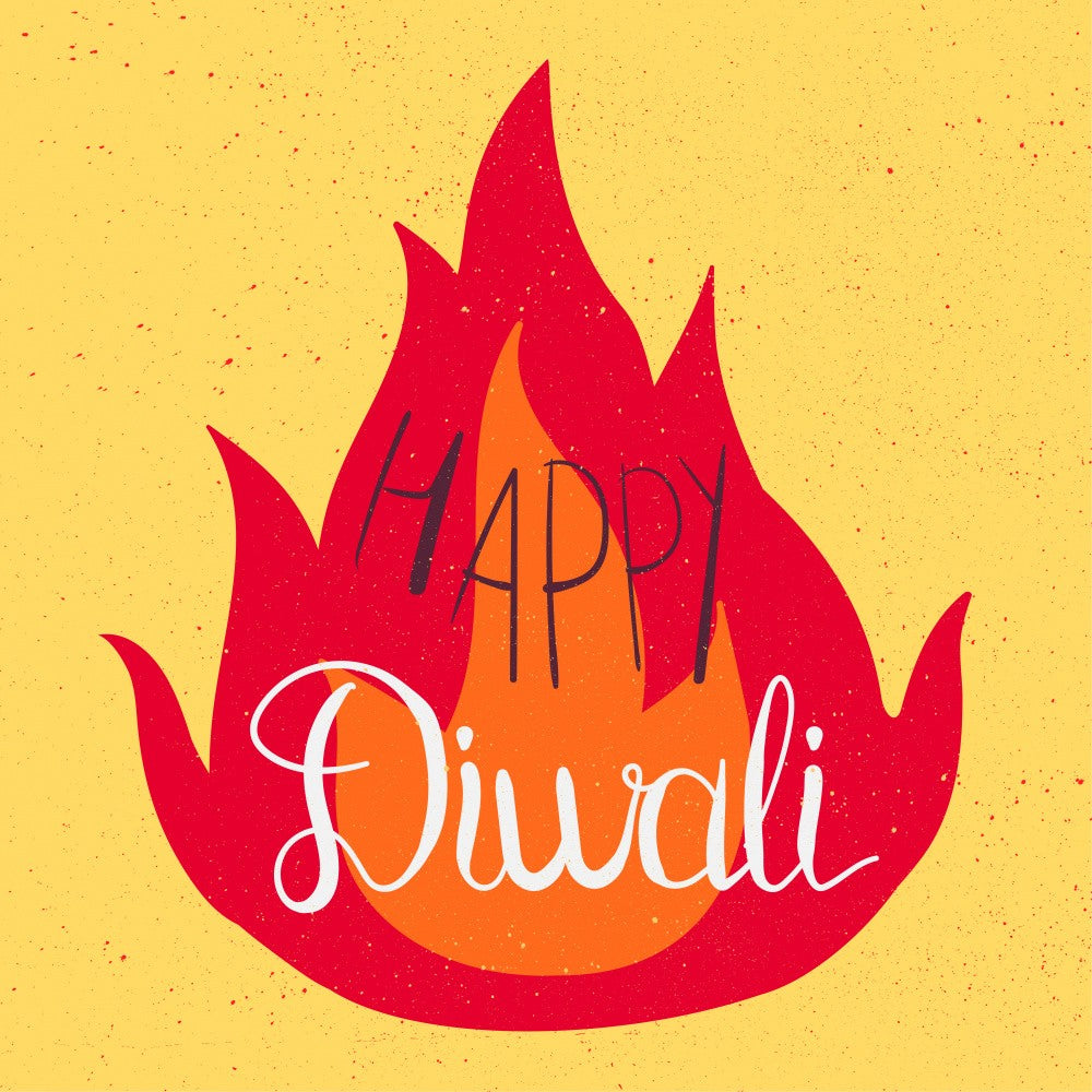 Fröhliche Diwali Feier