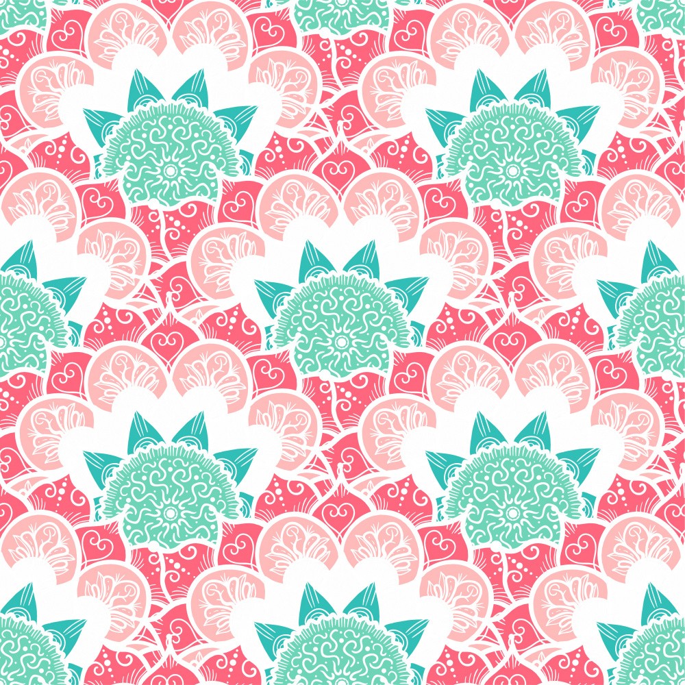 Mandala Line Art Pattern