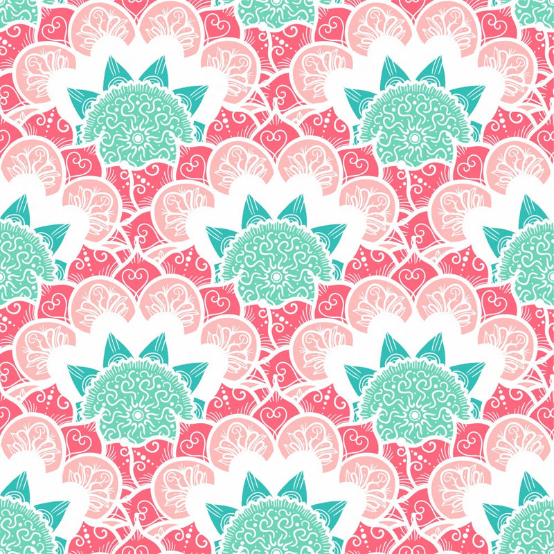 Mandala Line Art Pattern