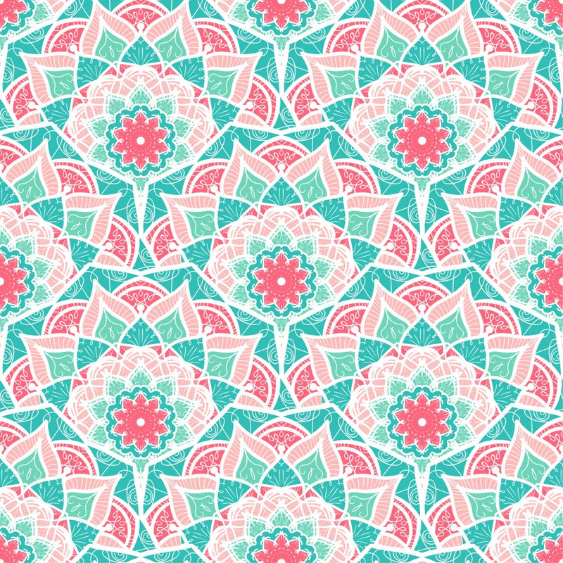 Mandala Line Art Pattern