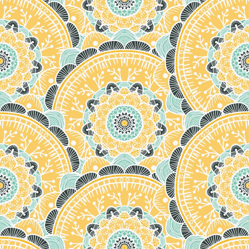 Radiant Mandala Bloom