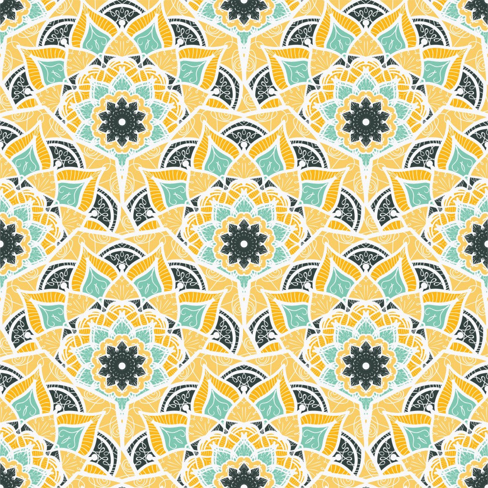 Golden Mandala Maze