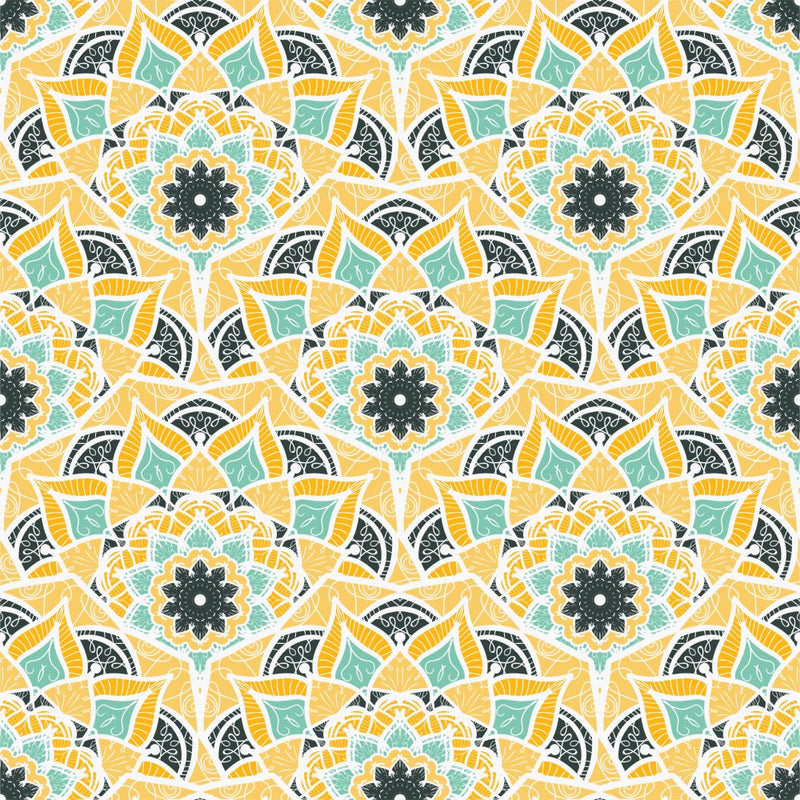 Golden Mandala Maze