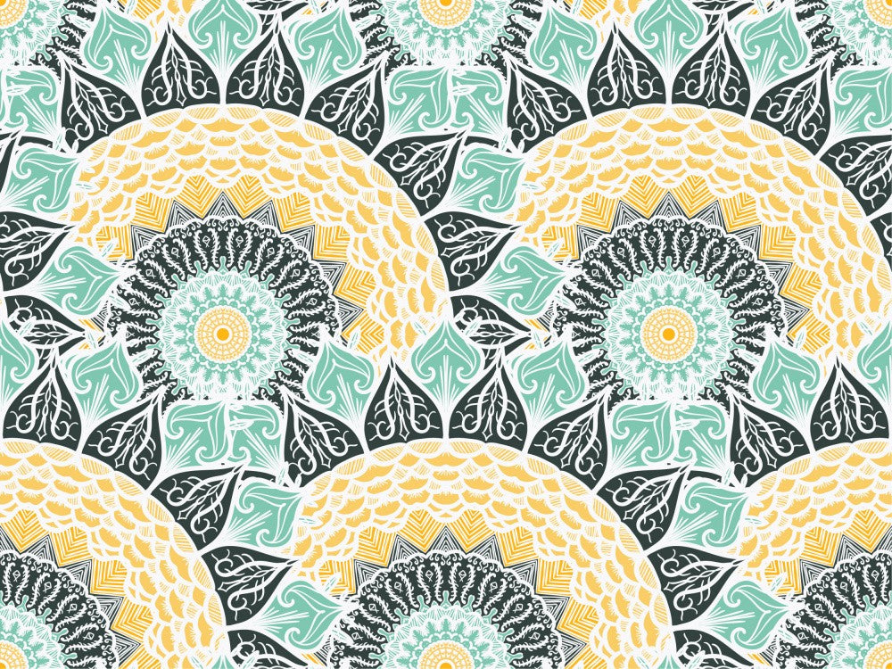 Mandala Line Art Pattern