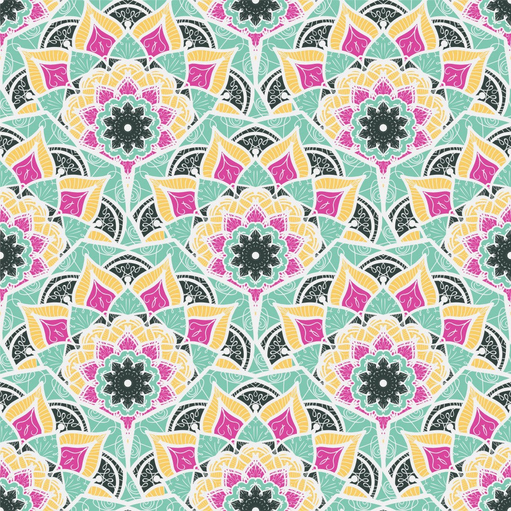 Mandala Line Art Pattern