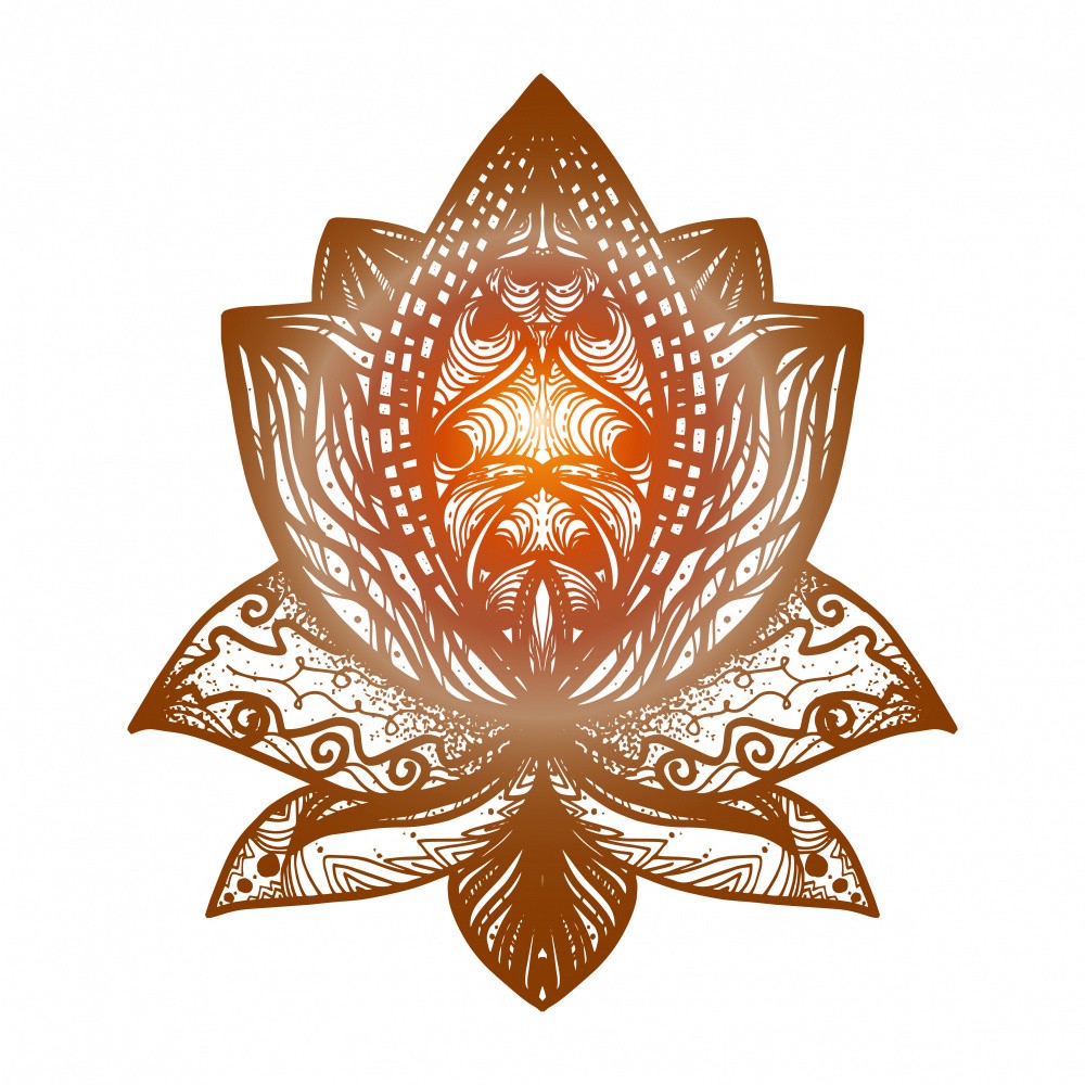 Intricate Lotus Glow
