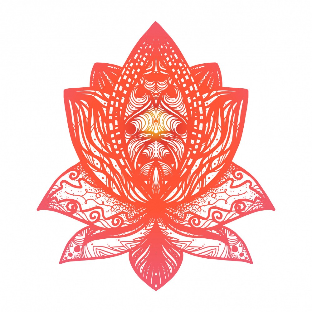 Intricate Lotus Glow