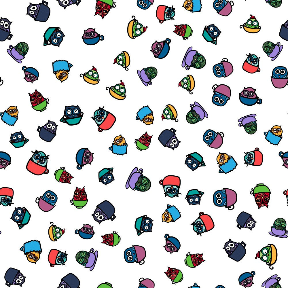 Nice Owl Sin Cups Patterns