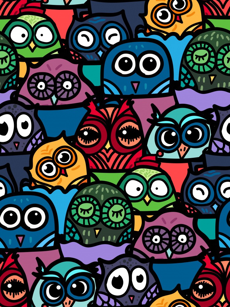 Nice Owl Sin Cups Patterns
