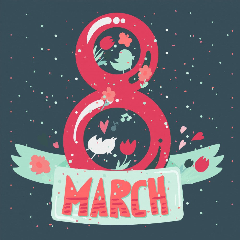 March art lettering