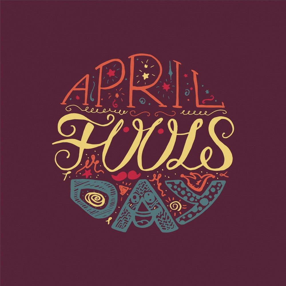 April Fools Day Lettering