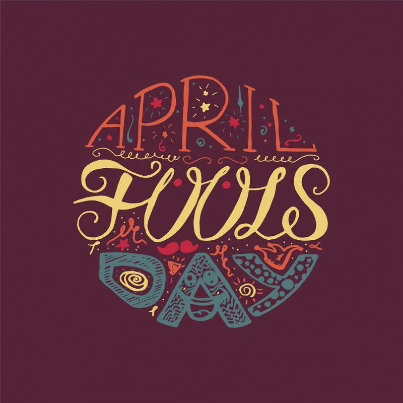 April Fools Day Lettering