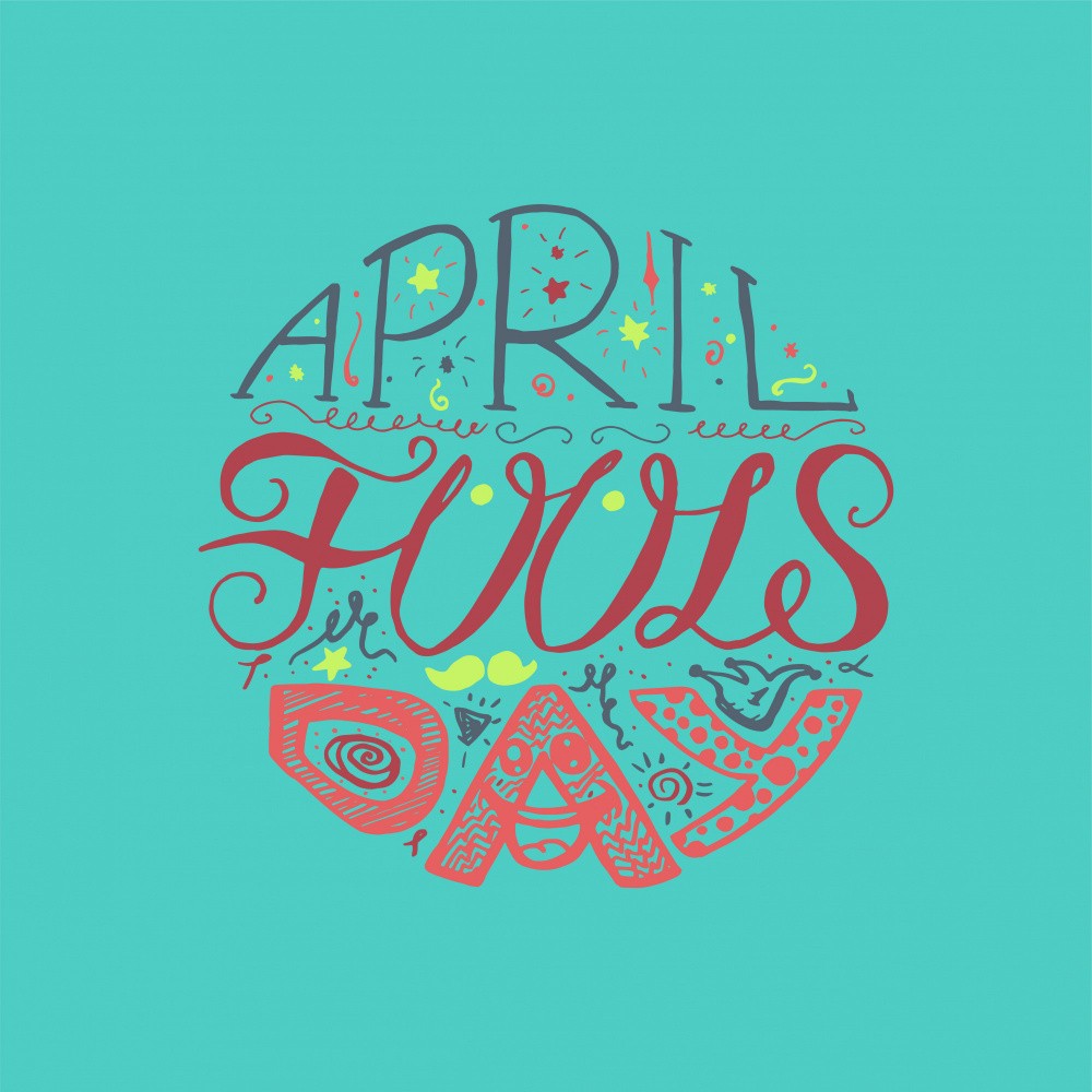 Aprilscherz Lettering