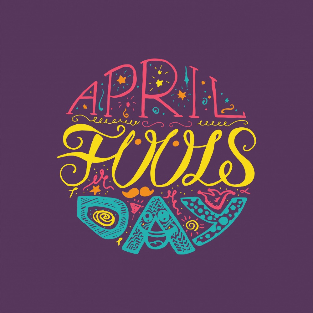 April Fools Day Lettering
