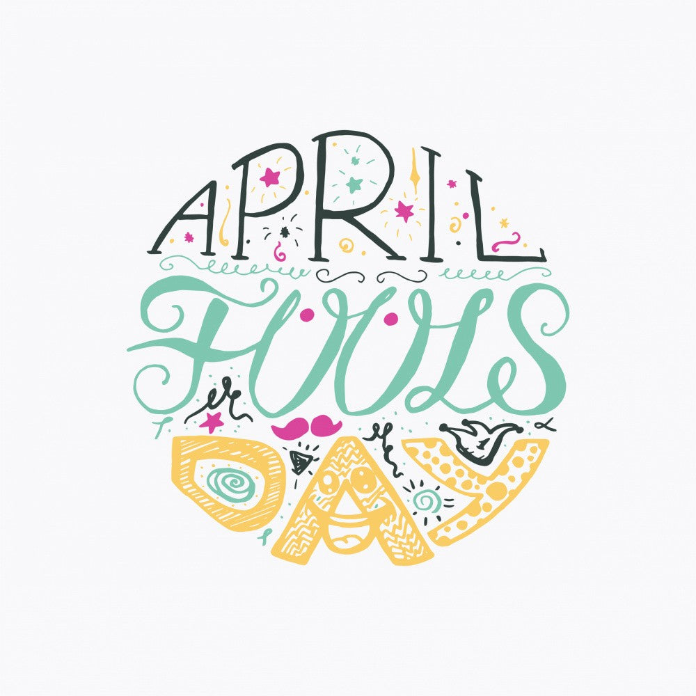 April Fools Day Lettering