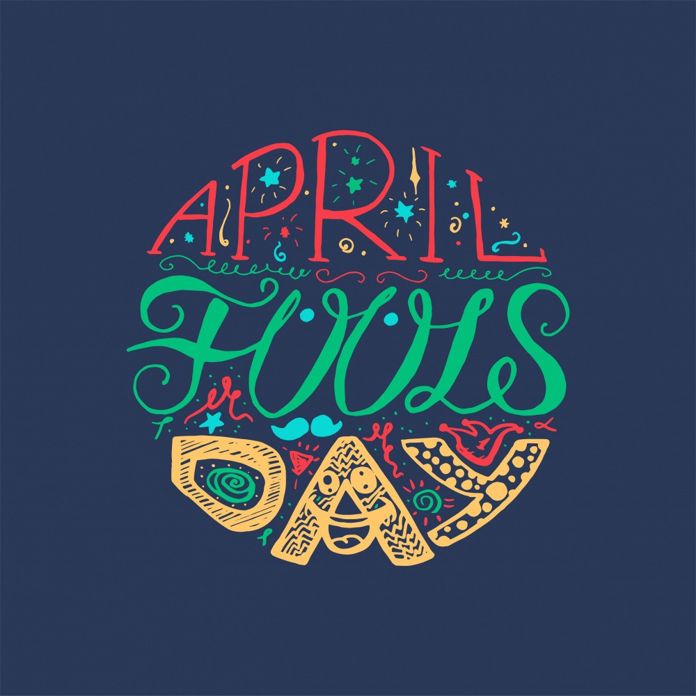 April Fools Day Lettering