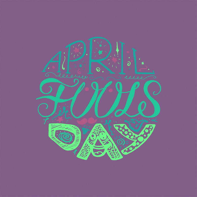 April Fools Day Lettering