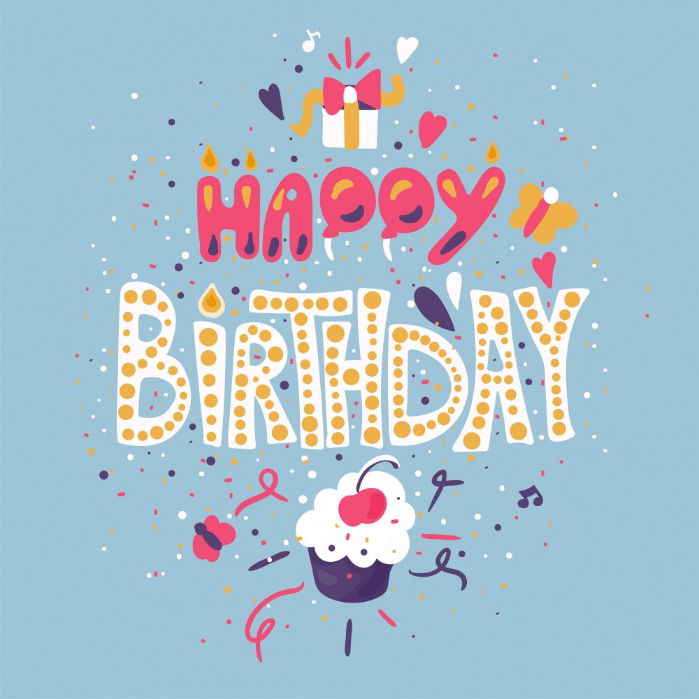 Happy Birthday Greeting Card