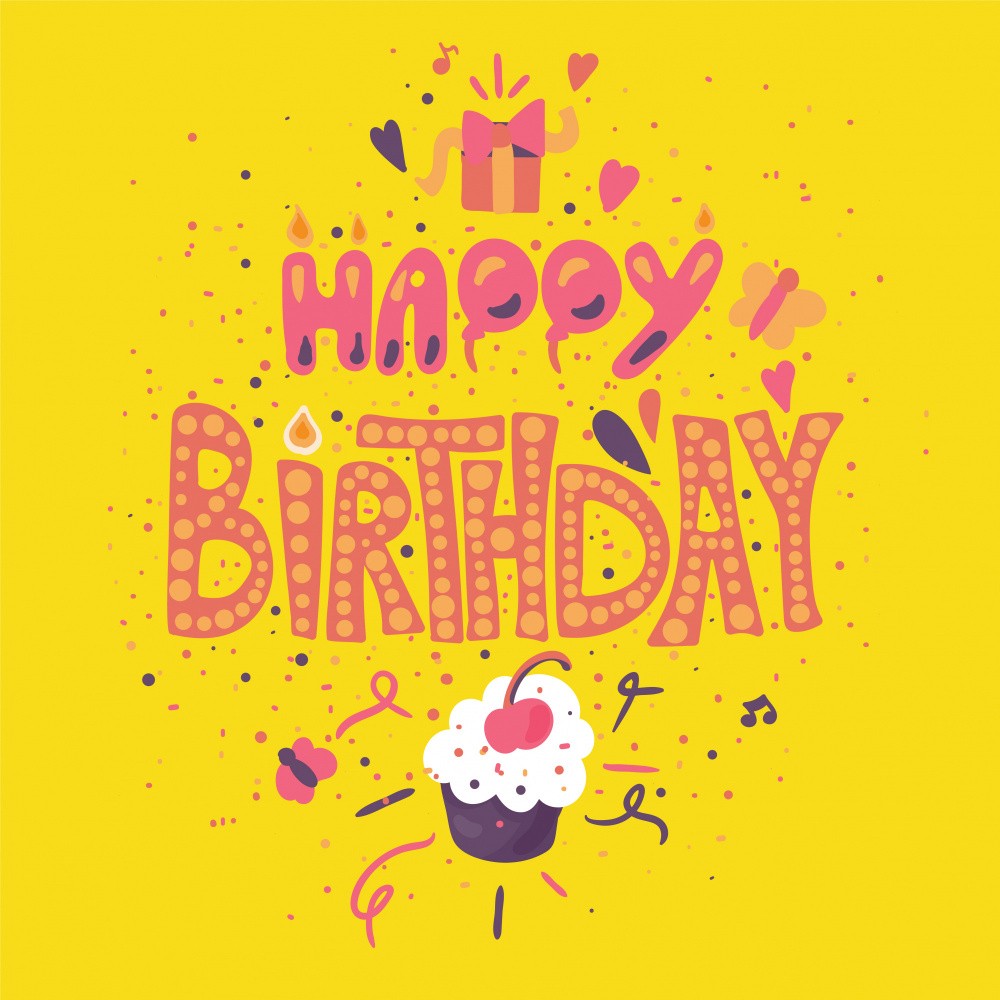 Happy Birthday Greeting Card