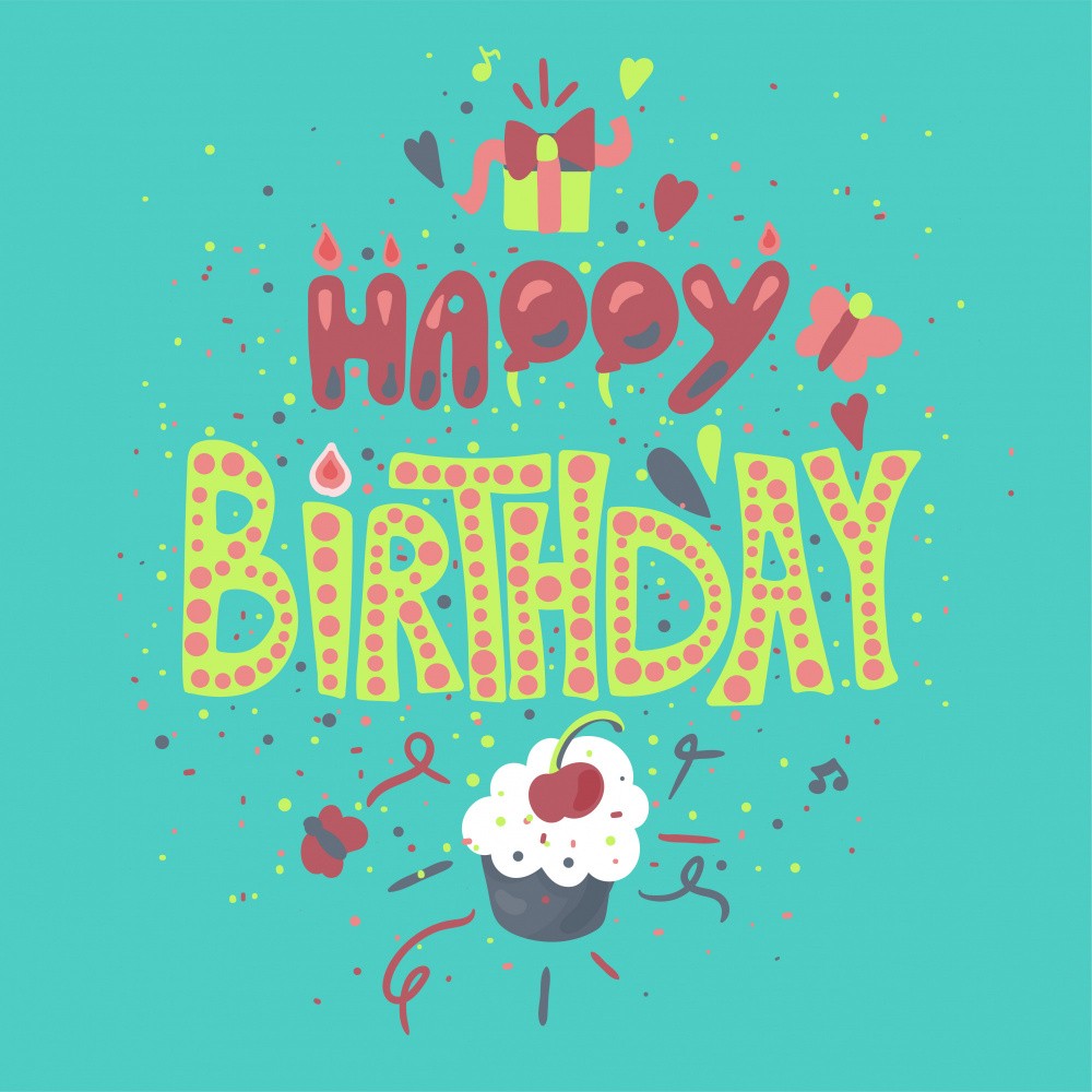 Happy Birthday Greeting Card