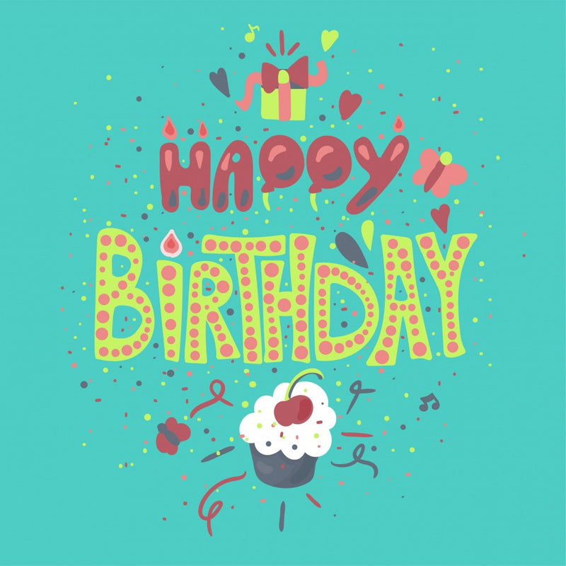 Happy Birthday Greeting Card
