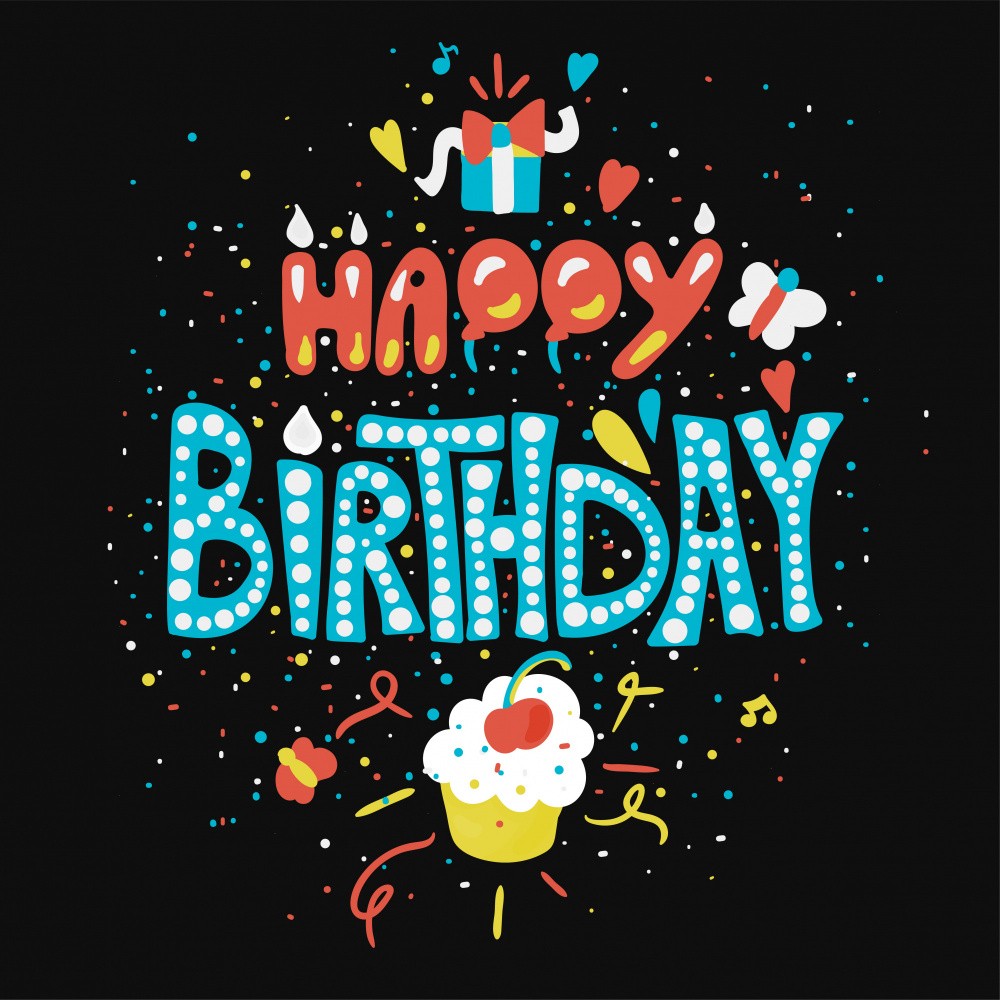 Happy Birthday Greeting Card