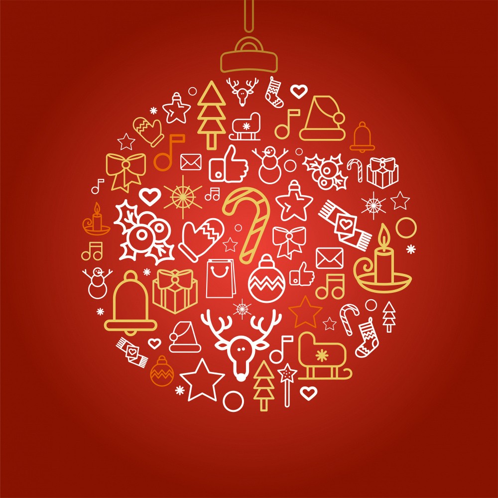 Festive Sphere Icons