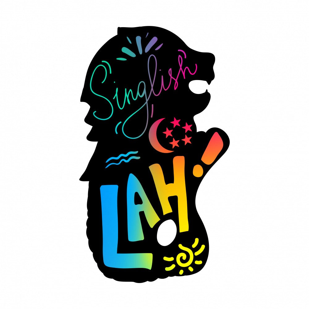 Colorful Singlish Icon